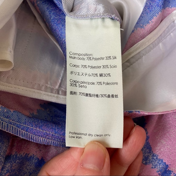 3.1 Philip Lim Silk Jacquard Geode Pants - Picture 5 of 6